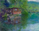 Fishing Cabin In Spring