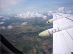 Flying over Amsterdam